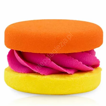 Kostka do kąpieli Makaronik Neon Orange 100g