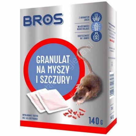 BROS Granulat na myszy 140g