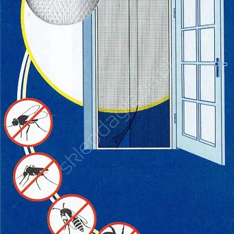 Siatka na okno przeciw owadom 2*(60*210) biała
