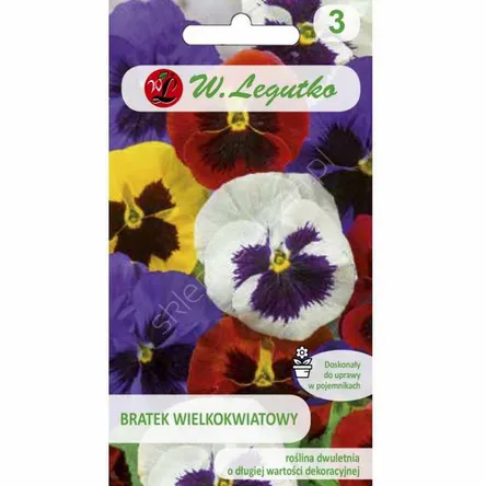 Bratek wielokwiatowy mix 0.75g  L