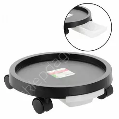 Podstawka pod doniczkę na kółkach fi 28cm