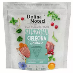 Dolina Noteci 1kg karma suszona małe rasy Cielęcina z perliczką