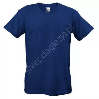 Koszulka T-Shirt granatowa 180g/M2