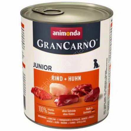 Animonda dla psa 800g junior wołowina+kura