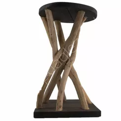 Stolik 22,5*22,5*38cm drewniany 