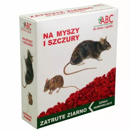 Ziarno na myszy i szczury Rater 140g ABC