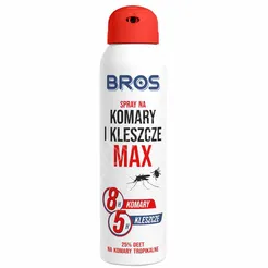 Spray na komary i kleszcze MAX 90ml