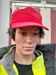 Czapka drelichowa z daszkiem kolor
