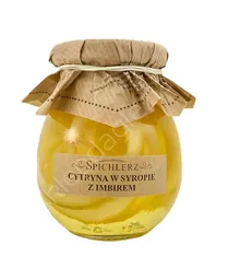 Symbol Smaku Cytryna w syropie z imbirem 260g 