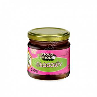 Miód 0,3kg zioło-miód głogowy 