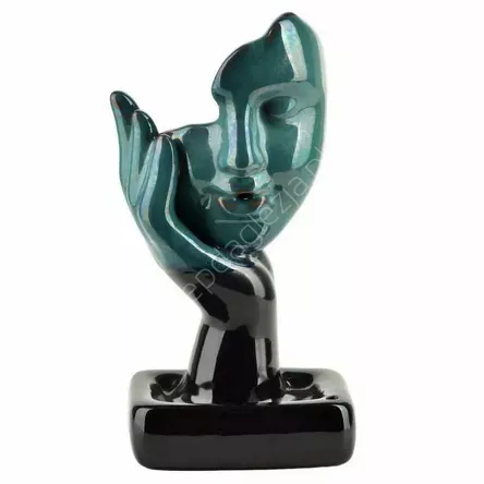 Kominek na olejek zapachowy BACKFLOW Twarz 8x5x17cm