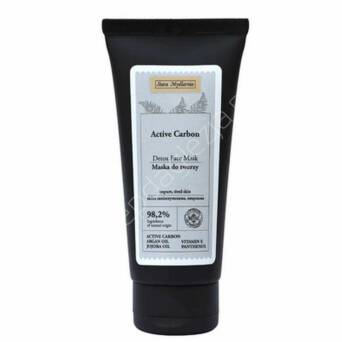 Maska do twarzy Happy Face Węgiel aktywny 100ml