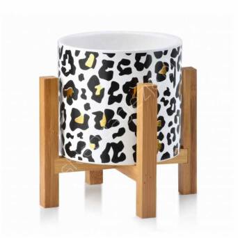 Doniczka Mondex Ava 12,5/11,7cm ocelot