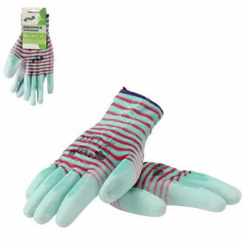 Rękawice ogrodowe zebra rozm. 10