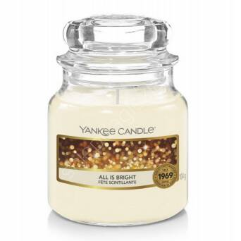 Świeca Yankee Candle Słoik średni All is Bright