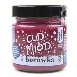 Miód 0,25kg borówka Cud Miód