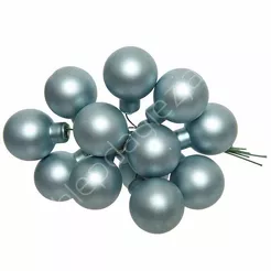 Pik bombka 25mm błękitny mat