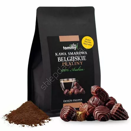 Kawa mielona smakowa Belgijskie Praliny 250g