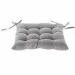 Poduszka na krzesło 40x40x5cm JASNYSZARY