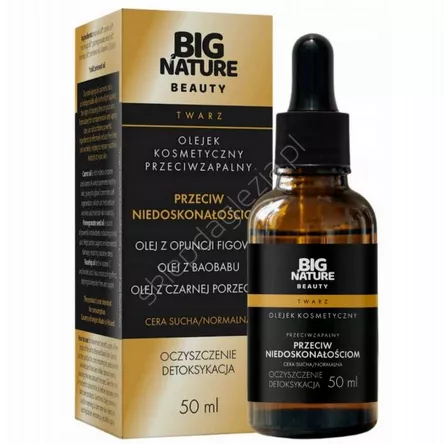 Big Nature Olejek Przeciw niedoskonałościami twarz 50ml