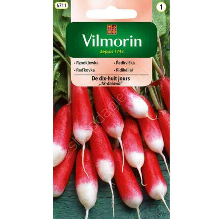 Rzodkiewka De Dix-Huit Jours 1g Vilmorin
