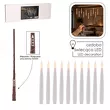 Świeczka LED wiszące 10 szt. z różdżką 1,5x15,5cm