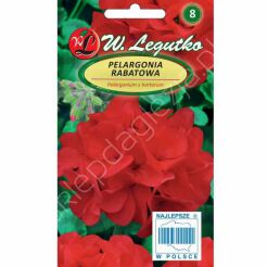 Pelargonia rabatowa Gama F1 czerwona 0,05g  L