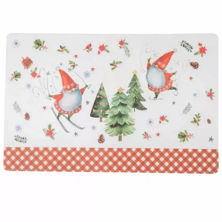 Mata na stół Zimowe Skrzaty 28x43cm