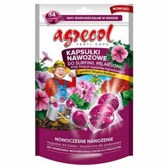 Nawóz kapsułki nawozowe do pelargonii, surfinii Ag
