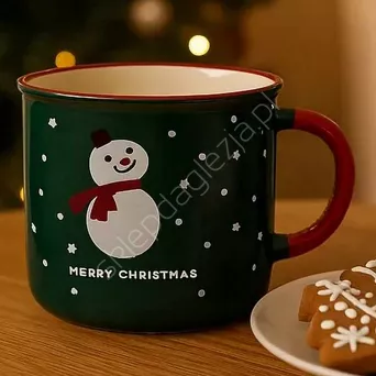 Kubek świąteczny Bałwanek 400ml