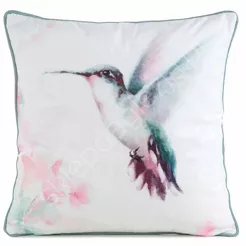 Poszewka Velvet 45*45cm kremowa pude