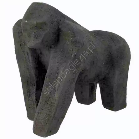 Goryl czarny geometryczny 16x17cm