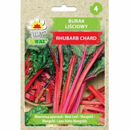 Burak liściowy Rhubarb Chard 5g Toraf