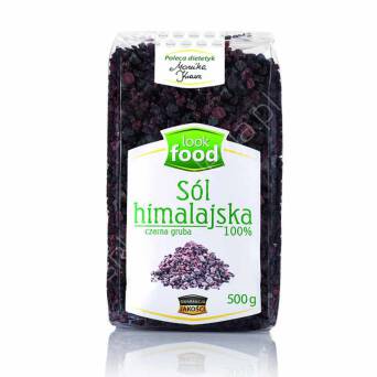 Sól Himalajska czarna gruba 0,5kg