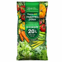 Ziemia 20l do warzyw i ziół BIO DCO