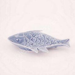 Talerzyk Ryba niebieska 18,3x15,5x2,1cm