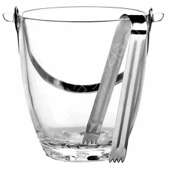 Wiaderko na lód 0,88l ze szczypcami