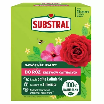Nawóz Substral naturalny róże i rośliny kwitnące 1,2kg