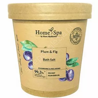 Sól do kąpieli Home Spa Plum & Fig 350g
