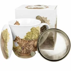 Kubek Wilki z zaparzaczem 400ml