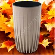 Doniczka Lam Mira Eco wysoka 250 caffee latte