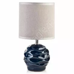 Lampa dekoracyjna Leti 13x26cm granatowa