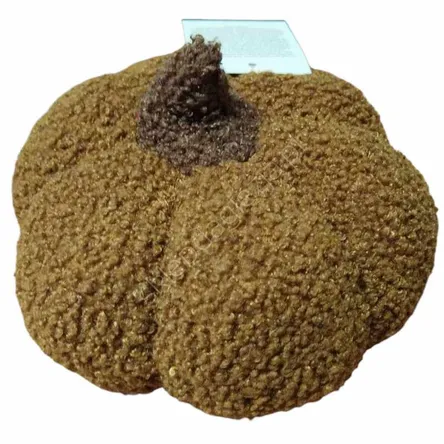 Dynia materiałowa  brązowa 17cm