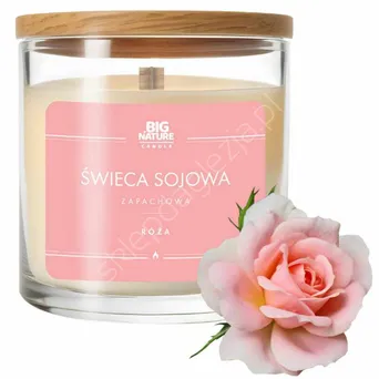 Świeca sojowa Róża 215g