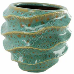 Doniczka Dijk 18*15,5cm morska