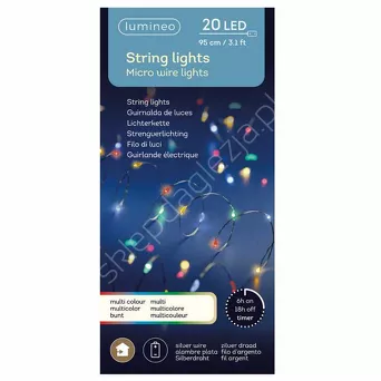 Lampki  20 LED kolor 95cm