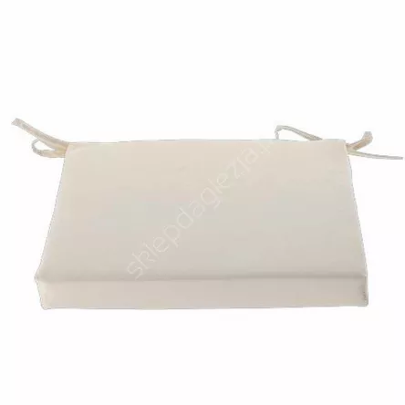 Poduszka na krzesło 40x40x5cm beżowa