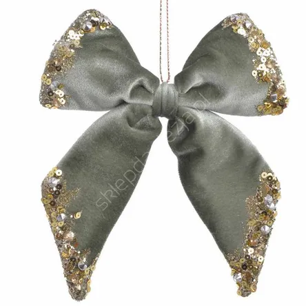 Zawieszka Kokarda zielona 15cm