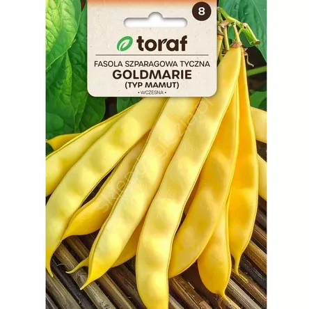 Fasola szparagowa tyczna żółta Goldmarie Mamut 10g T