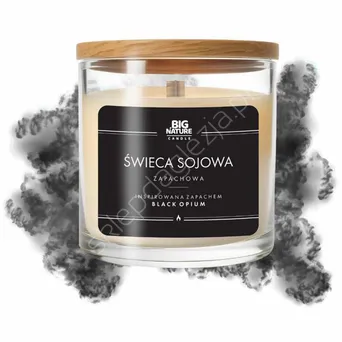 Świeca sojowa Black Opium 215g